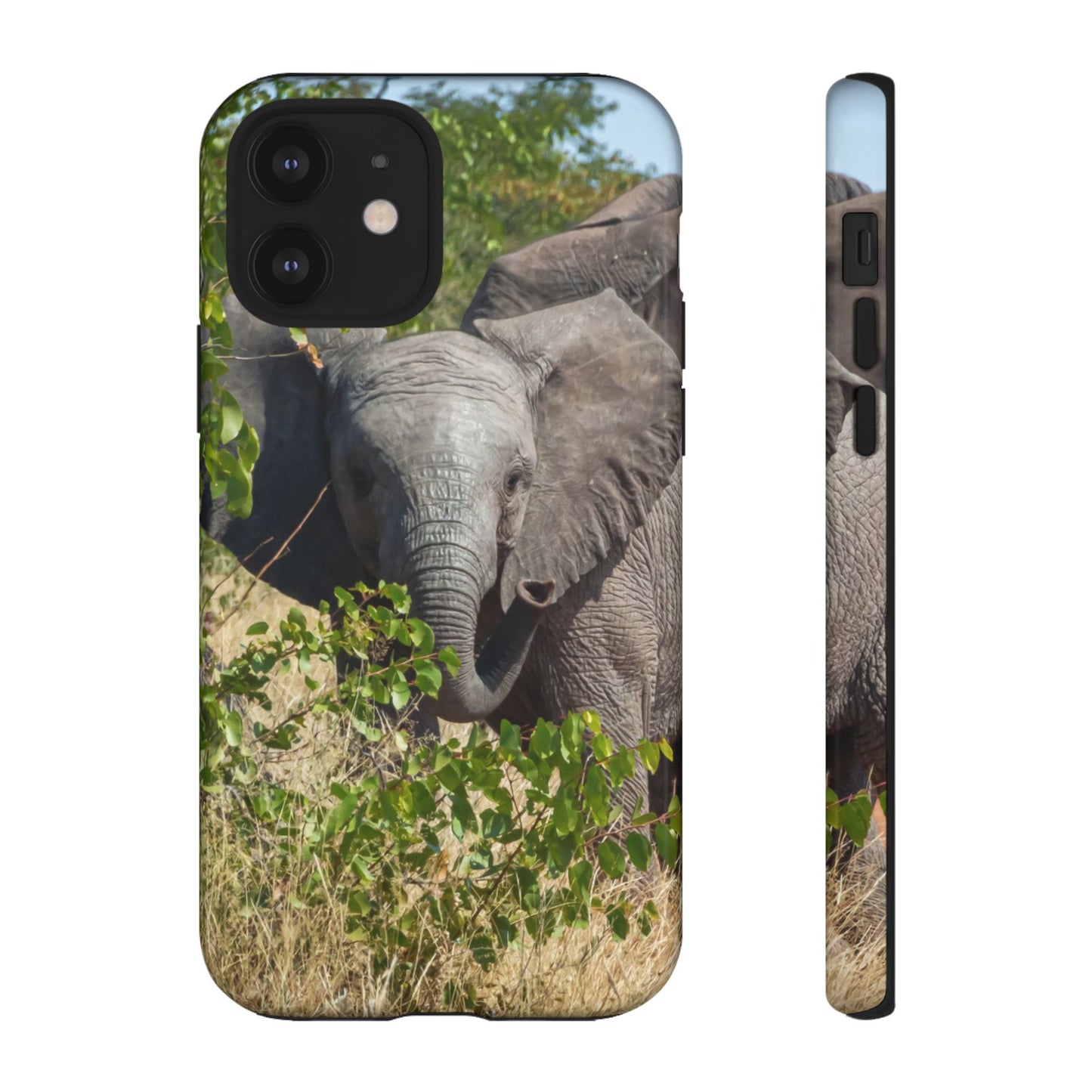 Tough Case - Young Elephant iPhone 12 Glossy