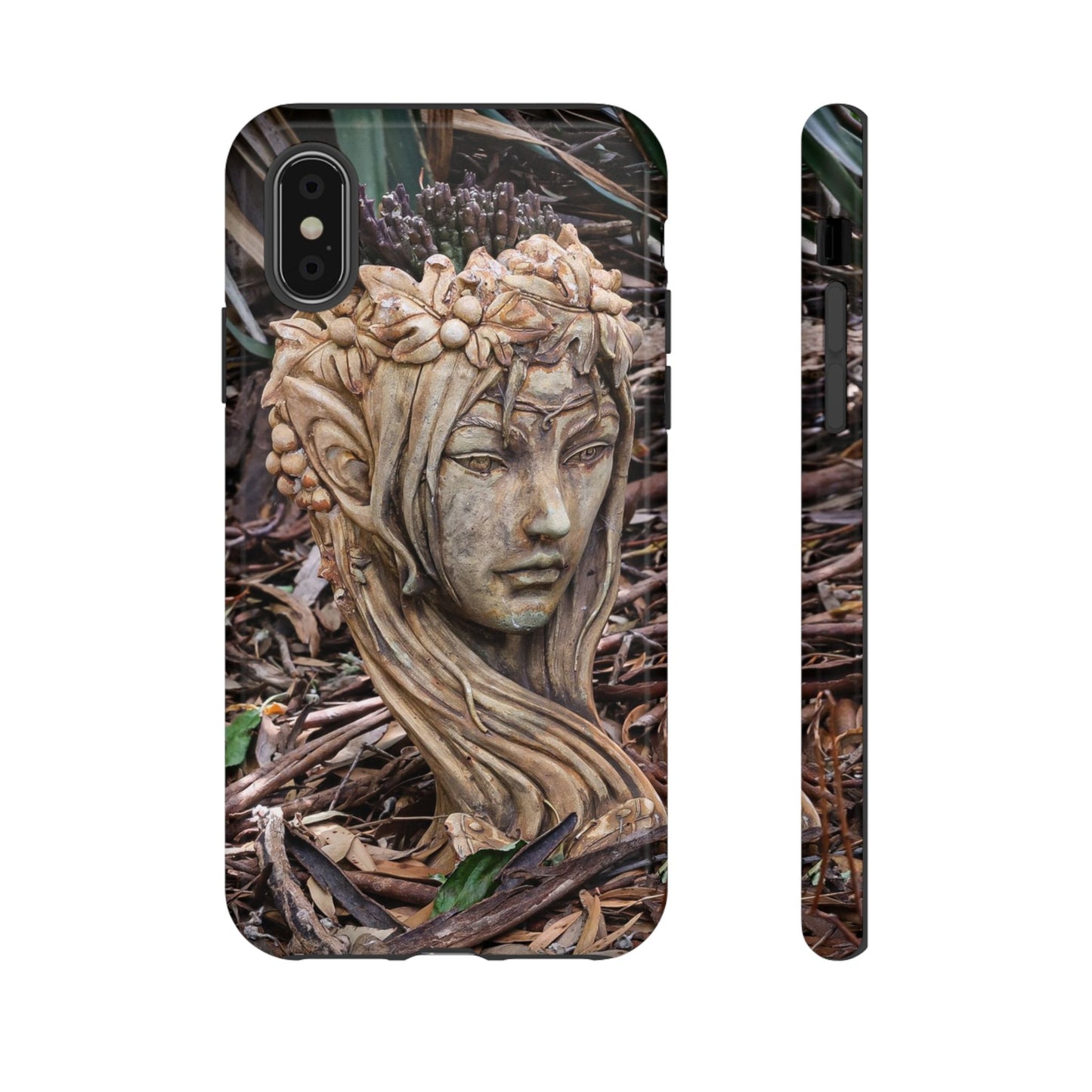 Tough Case - Elven Lady Statue iPhone X Glossy