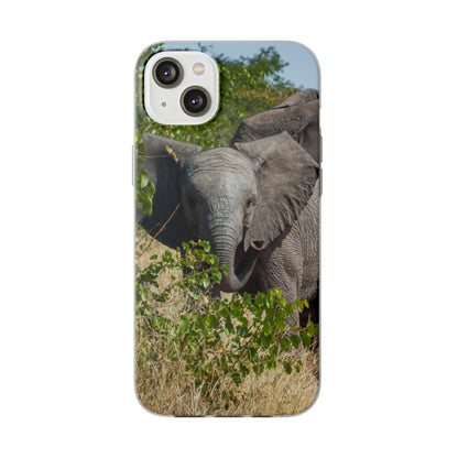 Flexi Cases - Young Elephant iPhone 14 Plus