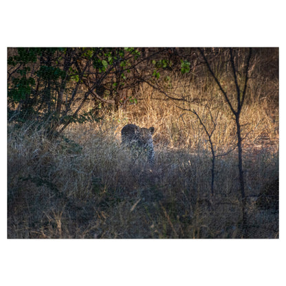 Leopard Cub Photo Jigsaw Puzzle with Tin 40" x 28" (2000 pcs)