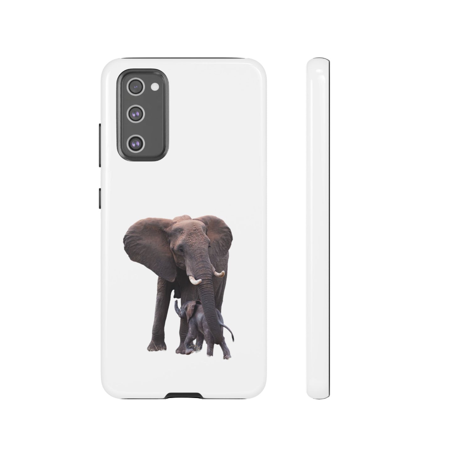 Baby Elephant Tough Case Samsung Galaxy S20 FE Glossy