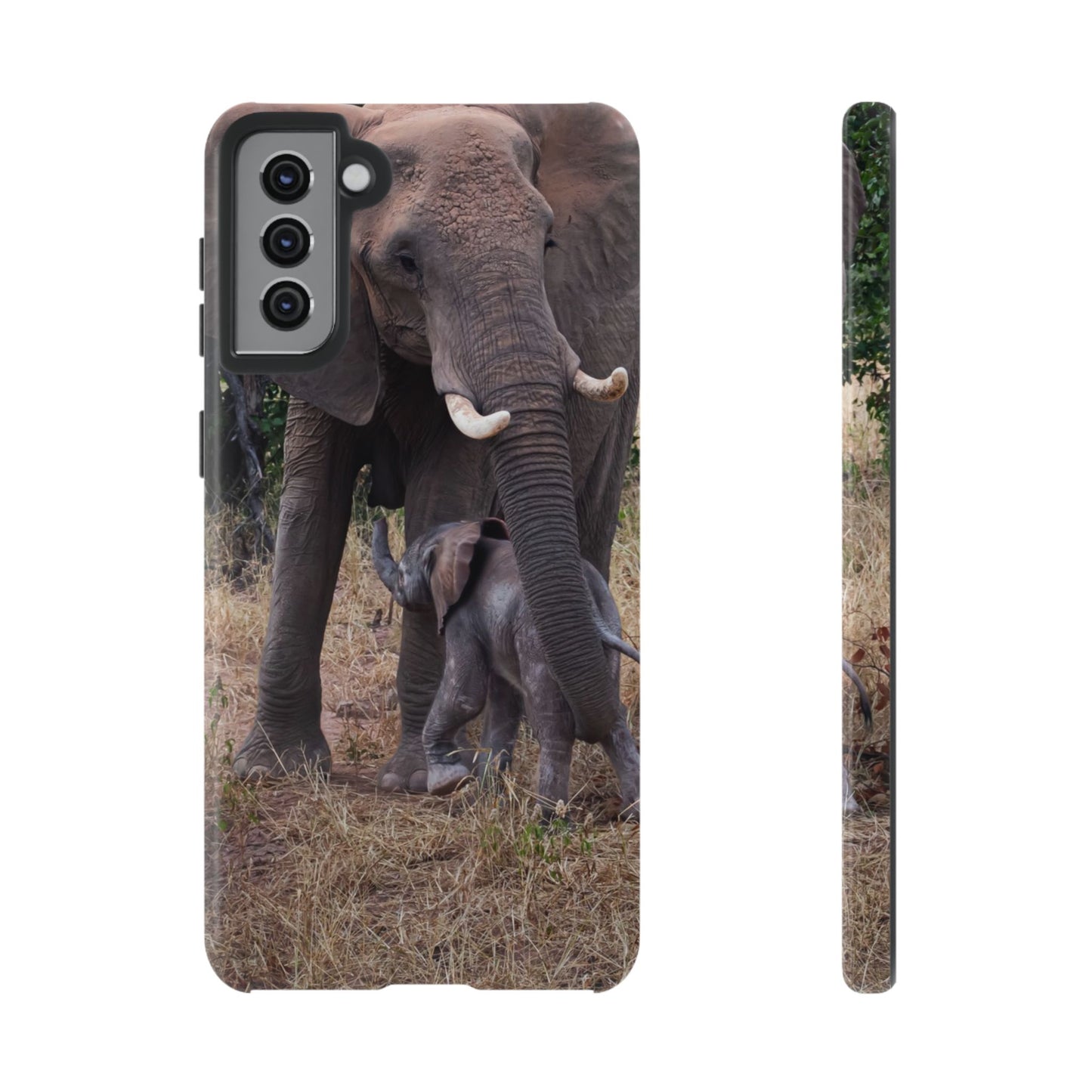 Baby Elephant Tough Case Samsung Galaxy S21 Plus Glossy