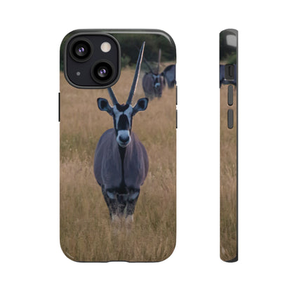 Gemsbok Oryx Tough Case iPhone 13 Mini Glossy