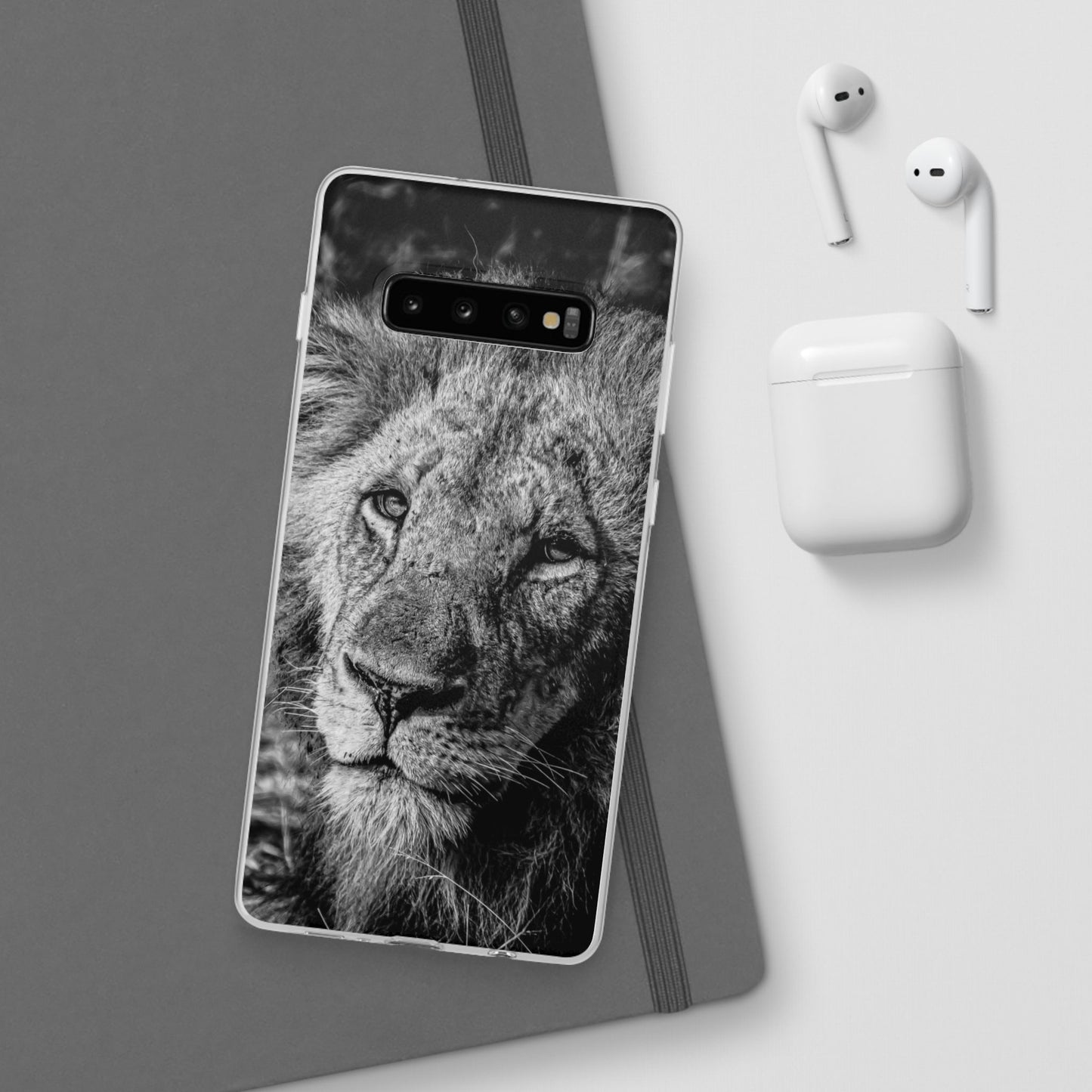 Flexi Cases - Old Lion B&W