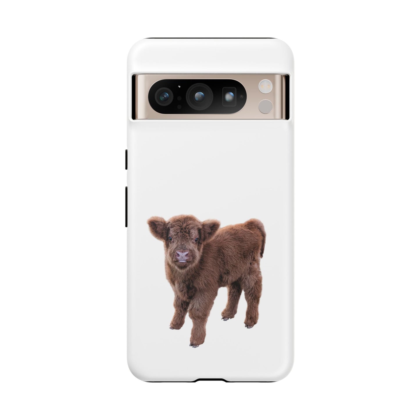 Baby Highland Cow Phone Case Google Pixel 8 Pro Matte