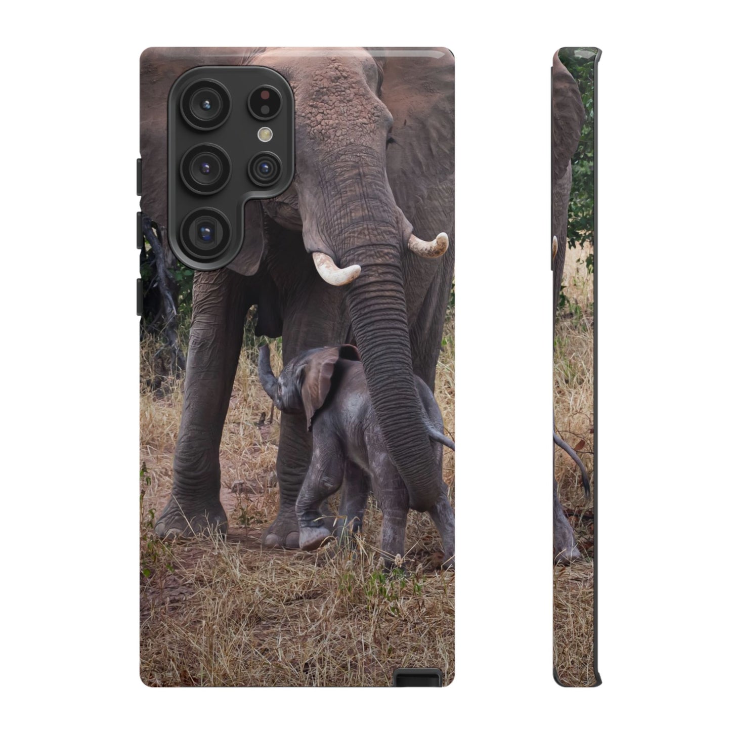 Baby Elephant Tough Case Samsung Galaxy S22 Ultra Glossy