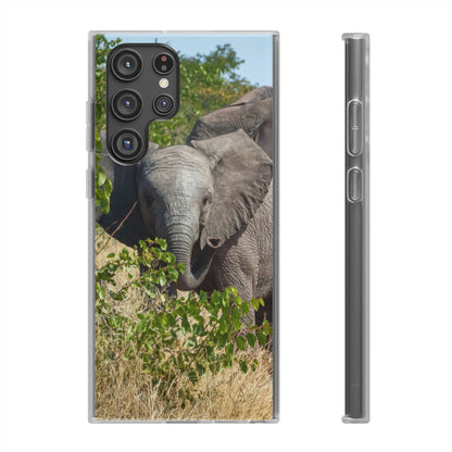 Flexi Cases - Young Elephant Samsung Galaxy S22 Ultra