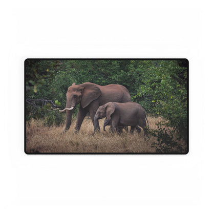 Desk Mats - Elephant Family