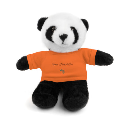 Custom Teddy Bears Orange Panda 8"