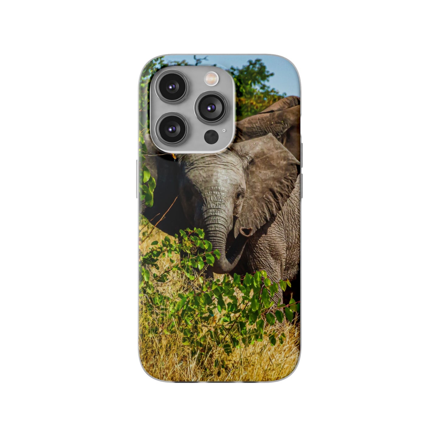 Flexible Young Elephant Cases iPhone 14 Pro