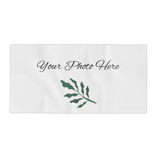 Custom Beach Towel 30" × 60"