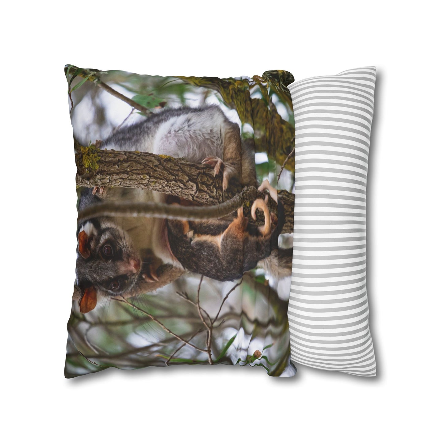 Poly Canvas Pillowcase - Possum and Joeys