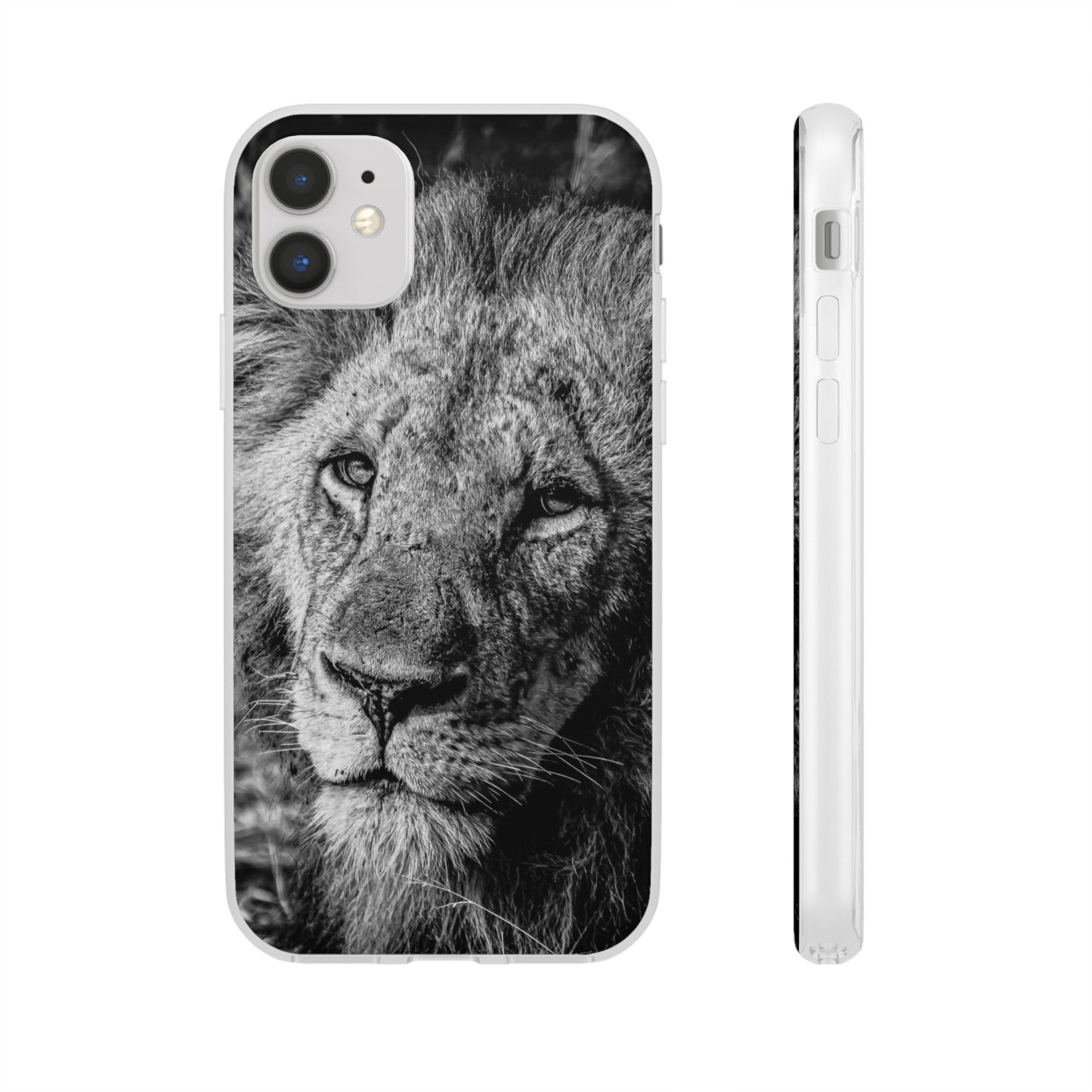 Flexi Cases - Old Lion B&W iPhone 11