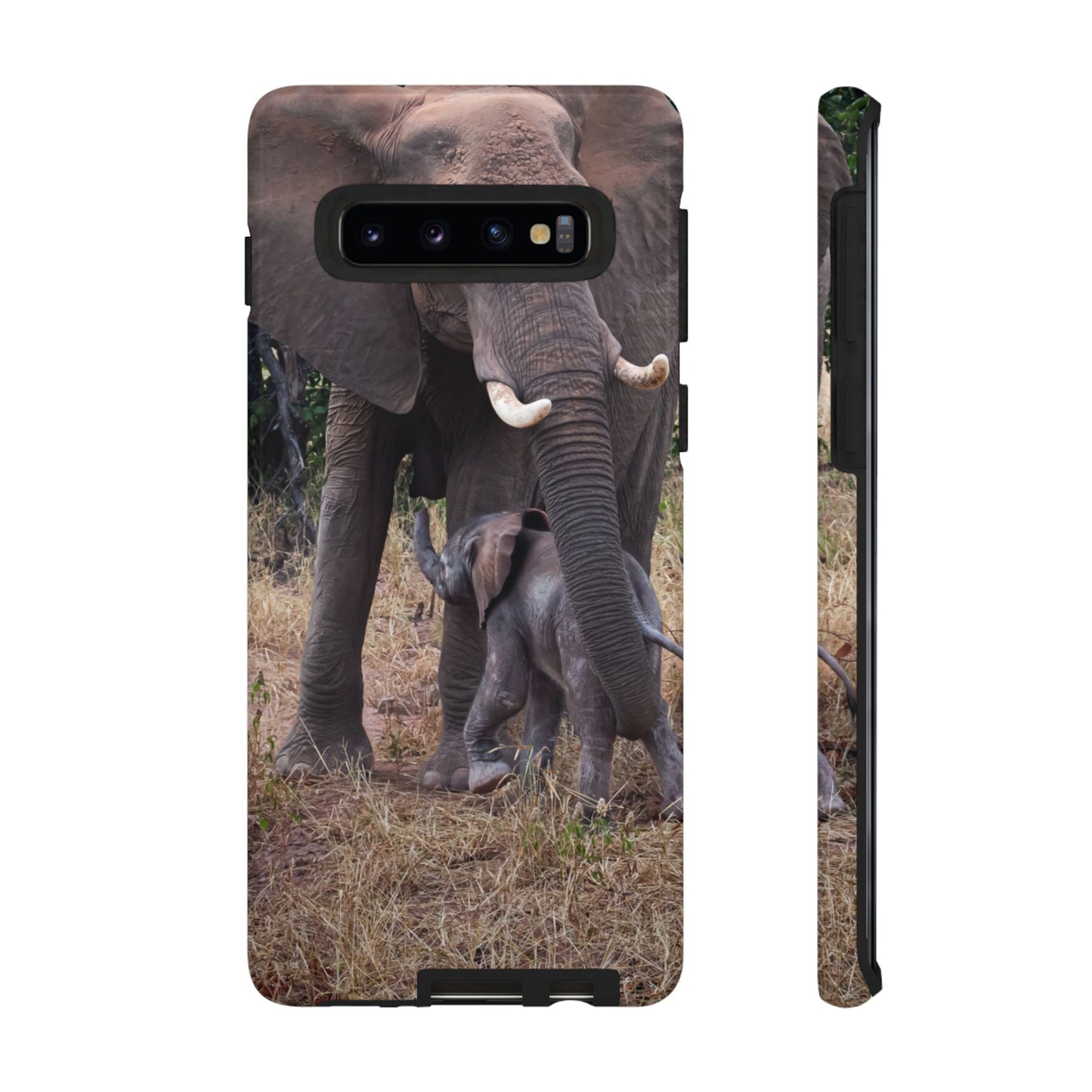 Baby Elephant Tough Case Samsung Galaxy S10 Glossy