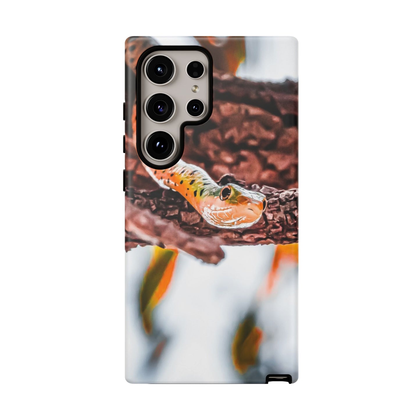 Spotted Bush Snake Phone Case Samsung Galaxy S24 Ultra Matte