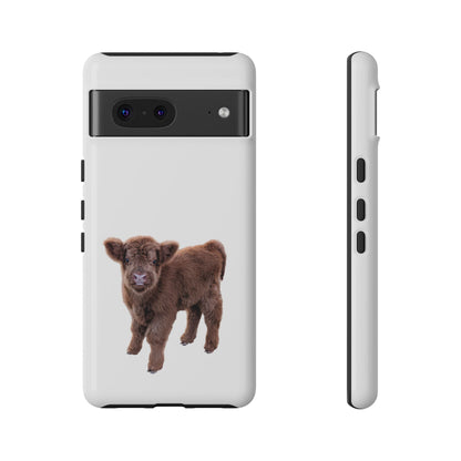 Baby Highland Cow Phone Case Google Pixel 7 Glossy