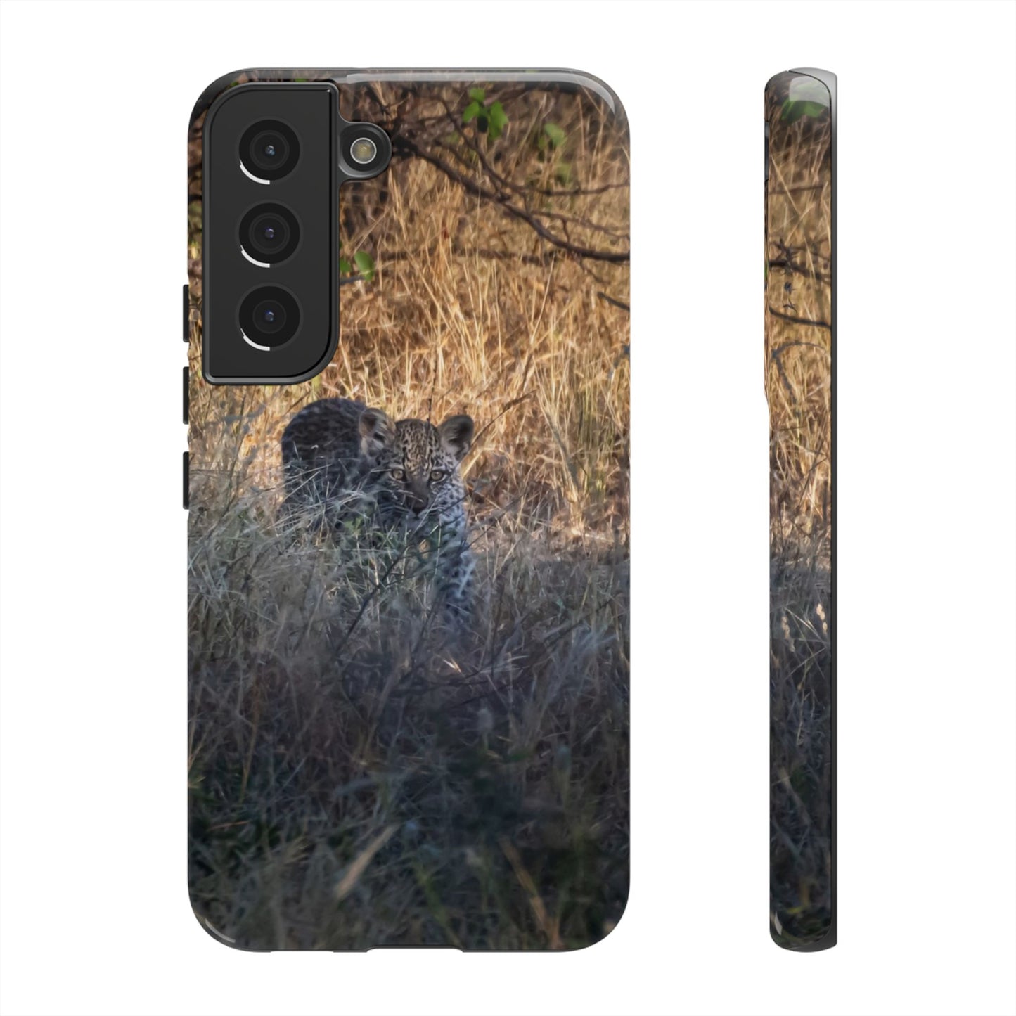 Tough Case - Leopard Cub Samsung Galaxy S22 Glossy