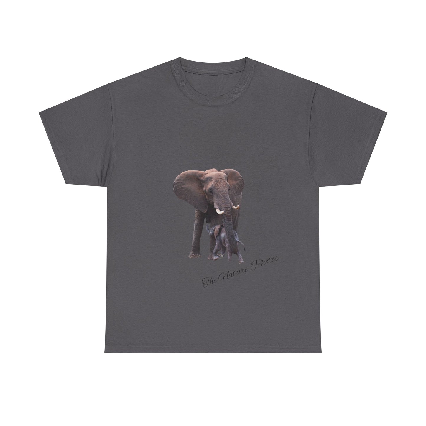 Baby Elephant Tee Charcoal