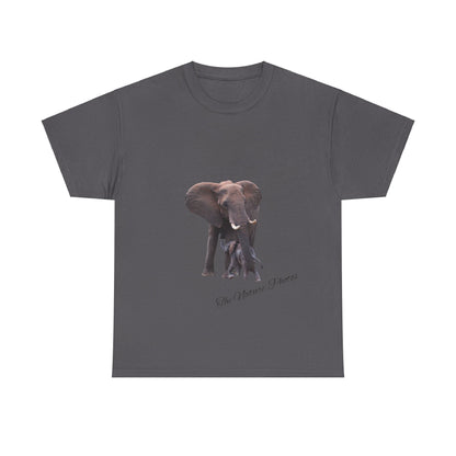 Baby Elephant Tee Charcoal