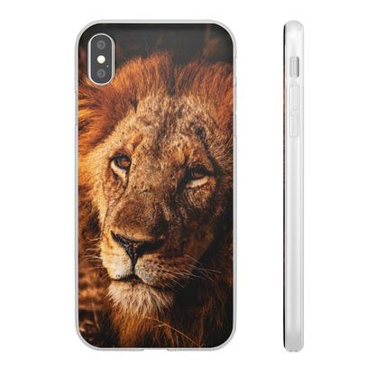 Flexible Lion Phone Cases iPhone XS MAX with gift packaging