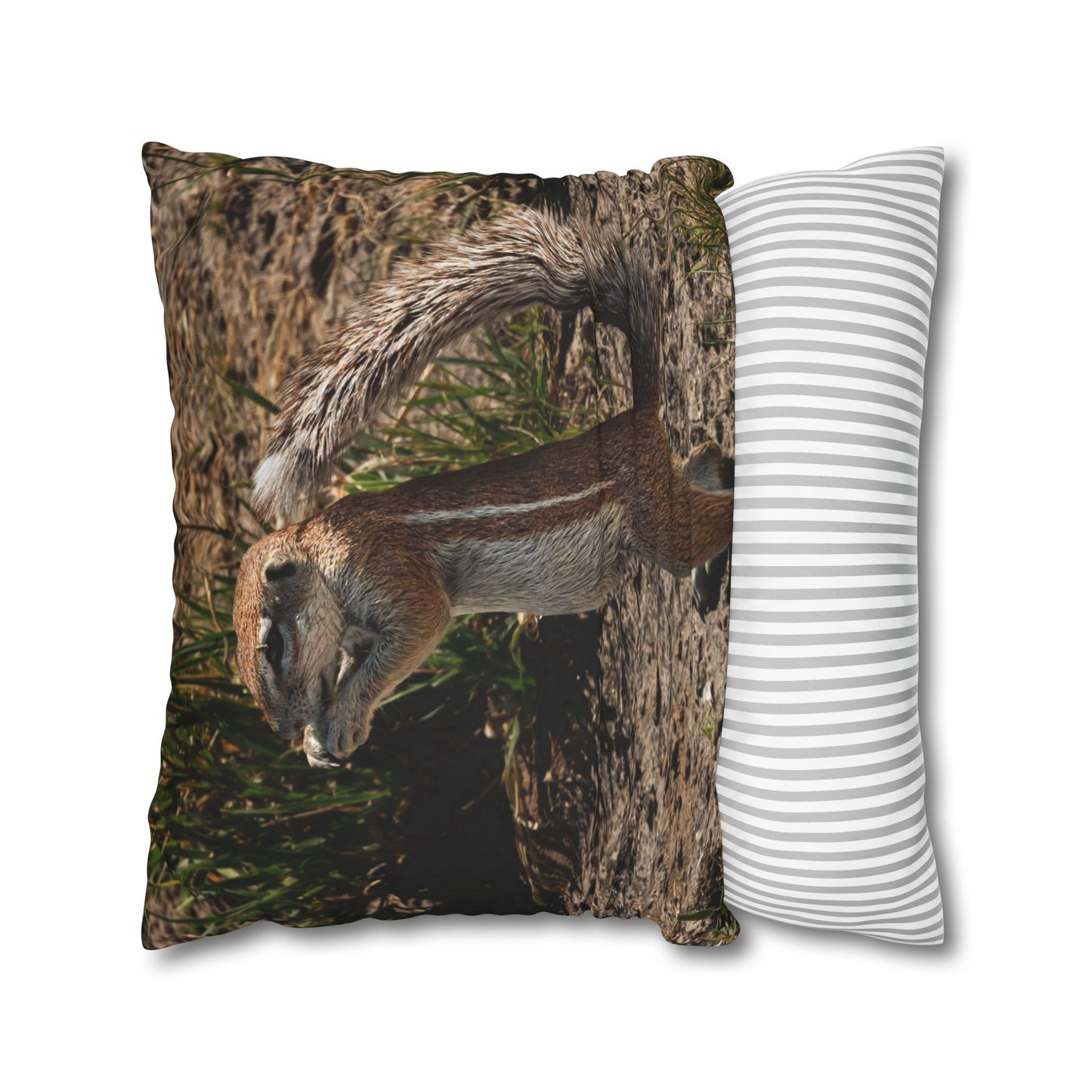 Poly Canvas Pillowcase - Ground Squirrel