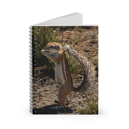 Spiral Notebook - Ruled Line - Ground Squirrel