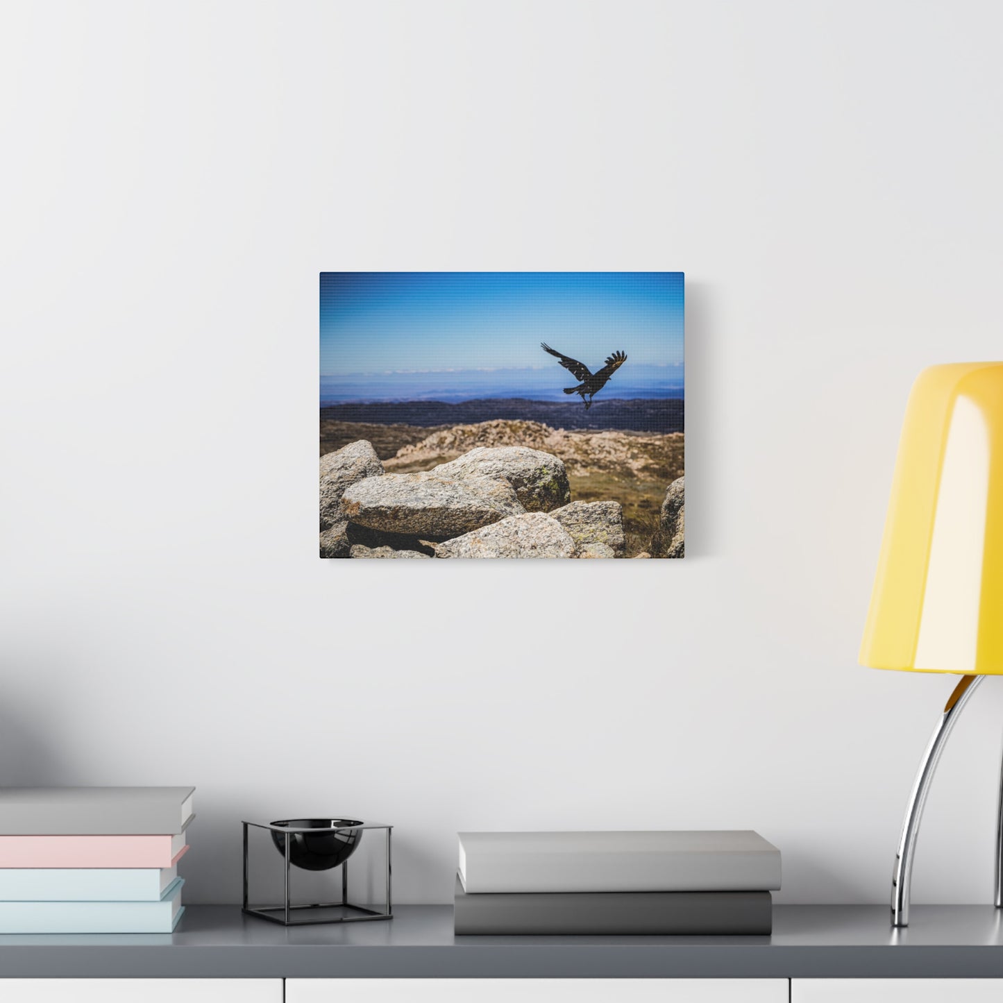 Little Raven Mt Kosciuszko Canvas Print