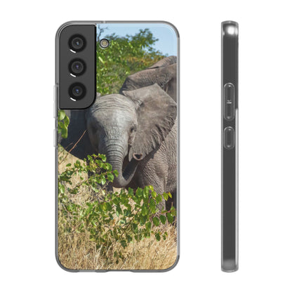 Flexi Cases - Young Elephant Samsung Galaxy S22