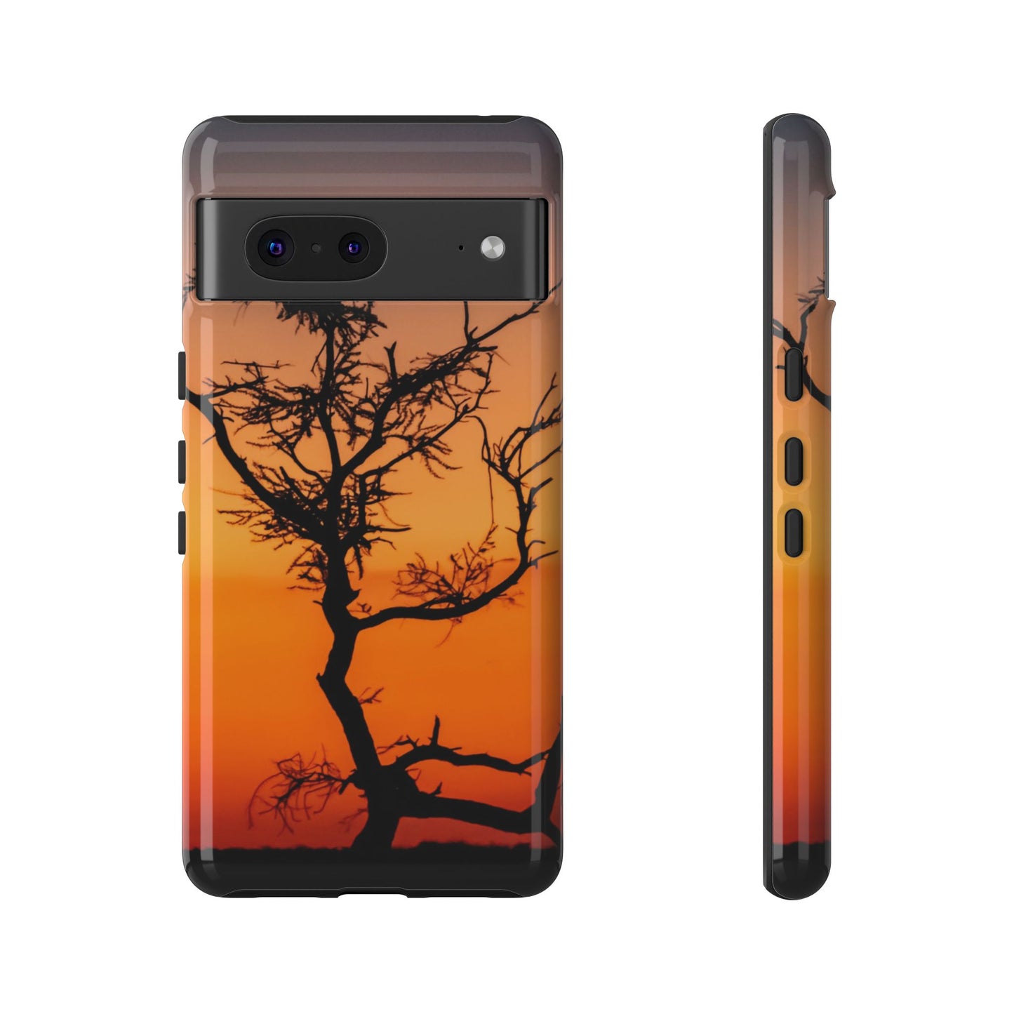 Tough Case - Sunset over the Kalahari Google Pixel 7 Glossy