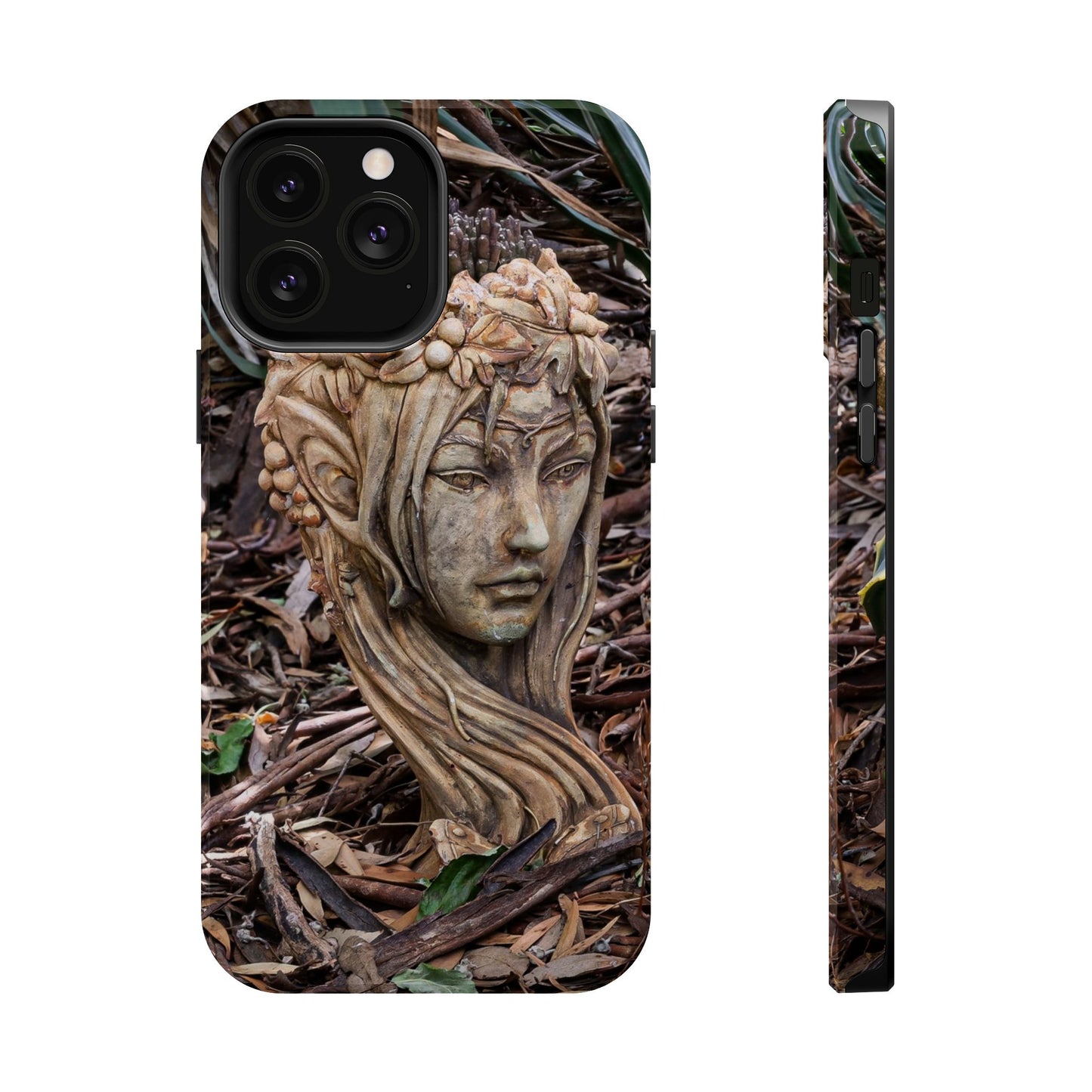 Magsafe® Compatible Tough Cases - Elven Lady Statue iPhone 13 Pro Max Glossy