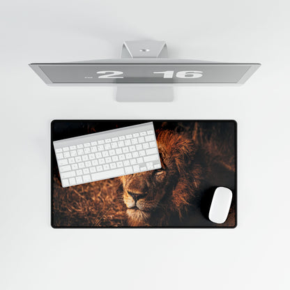 Majestic Old Lion Desk Mats