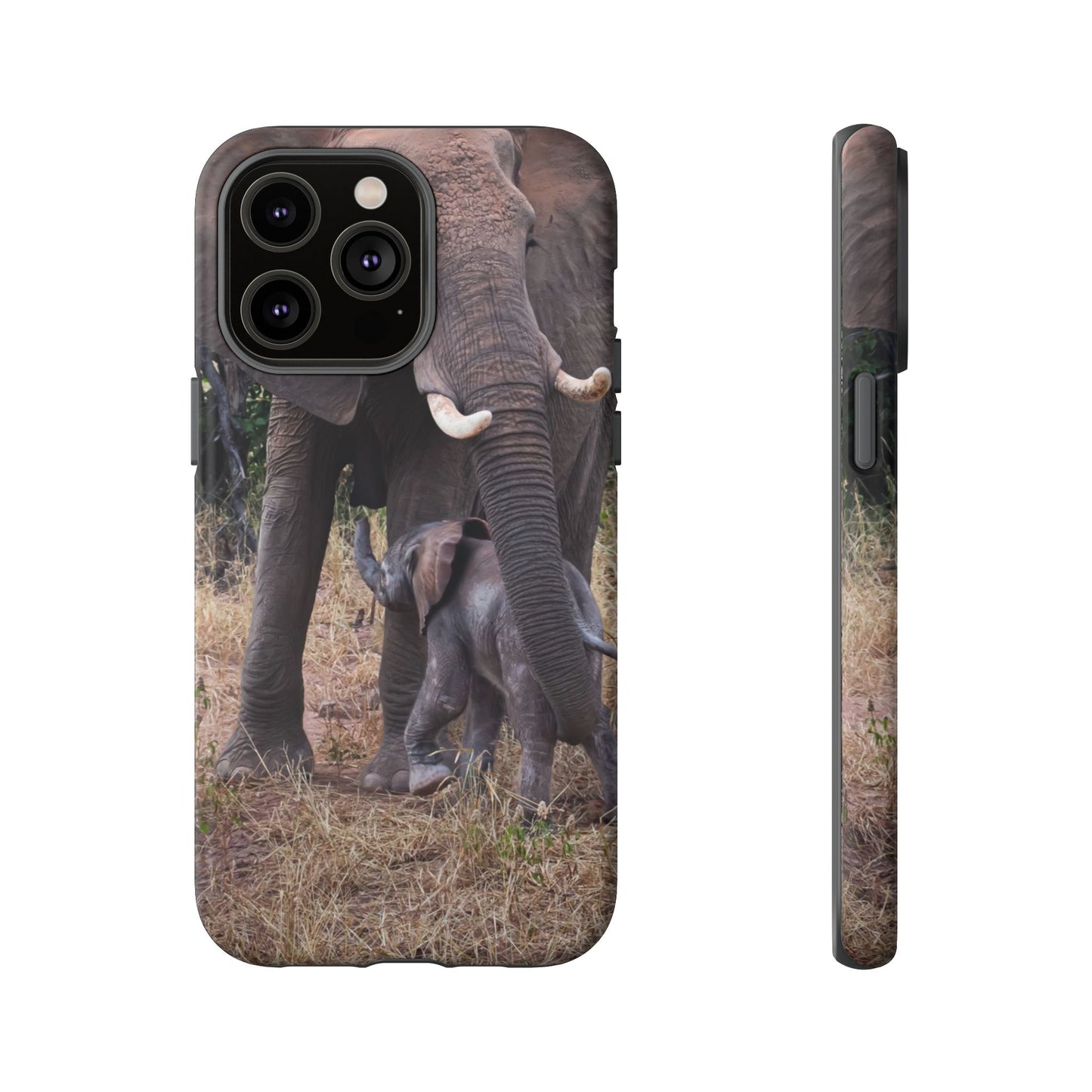 Baby Elephant Tough Case iPhone 14 Pro Max Matte