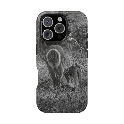 Waterbuck Baby Animal Phone Case - Magsafe B&W iPhone 16 Pro Matte