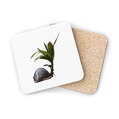 Beach Coconut Coasters