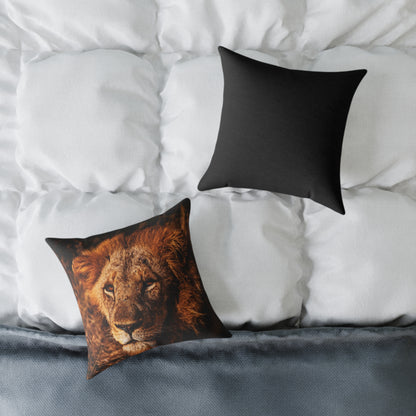 Old Lion Pillow