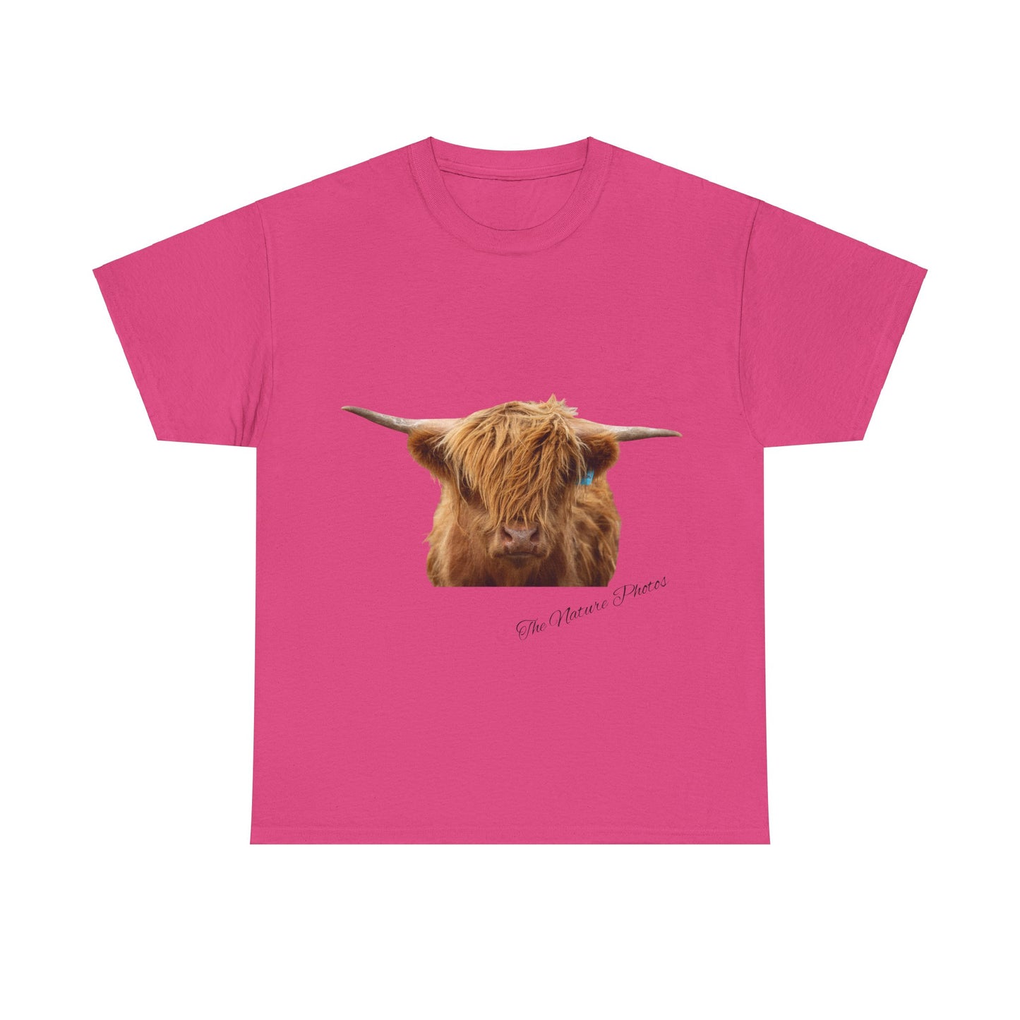 Highland Cow Tee Heliconia