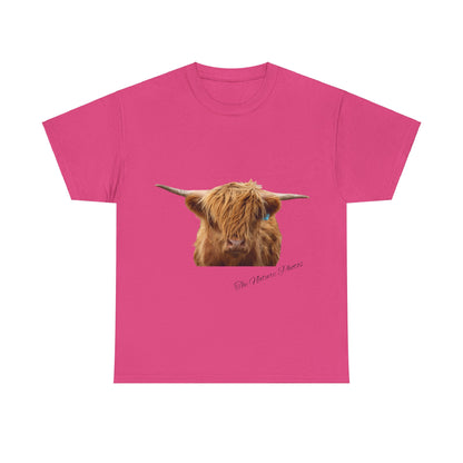 Highland Cow Tee Heliconia