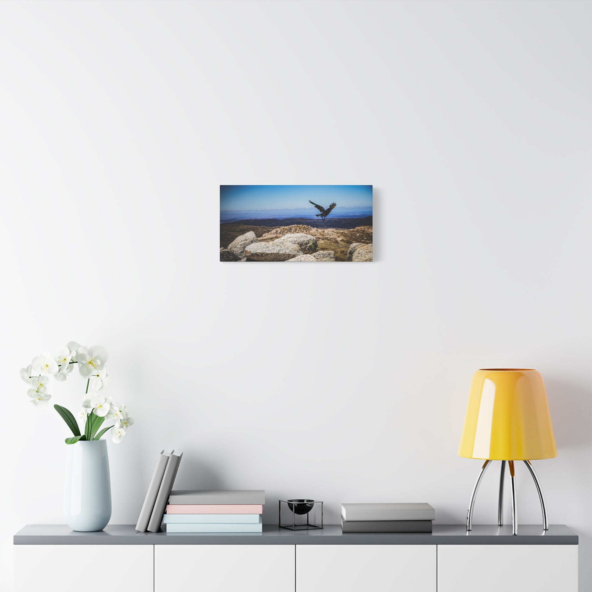 Little Raven Mt Kosciuszko Canvas Print