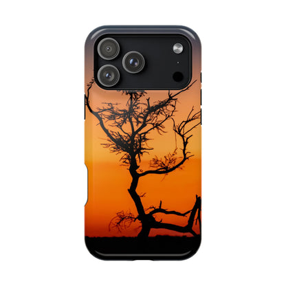 Magsafe® Compatible Tough Cases - Sunset Over The Kalahari iPhone 17 Pro Max Glossy