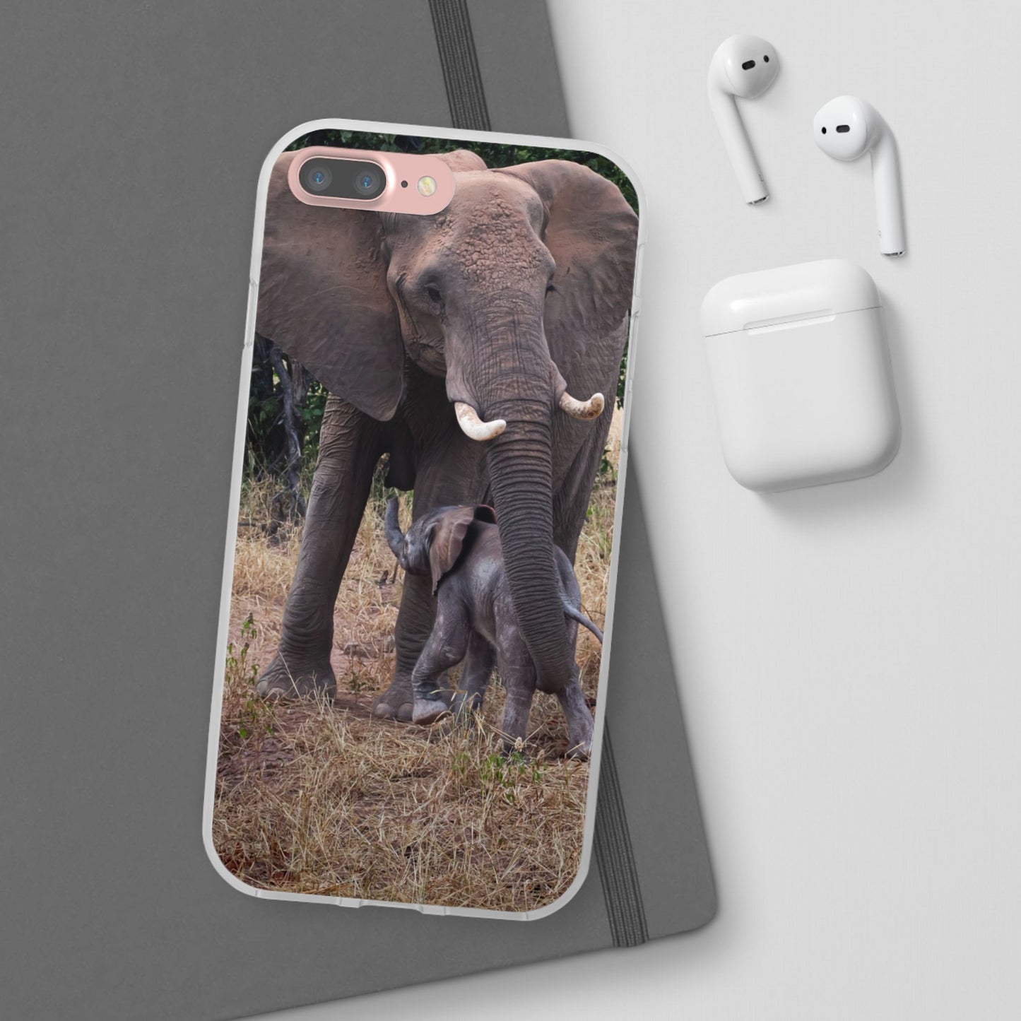 Flexi Cases - Elephant and Baby