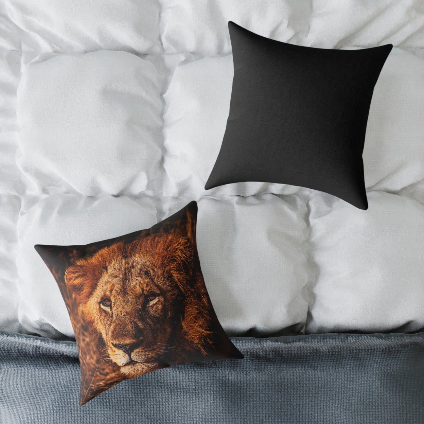 Old Lion Pillow