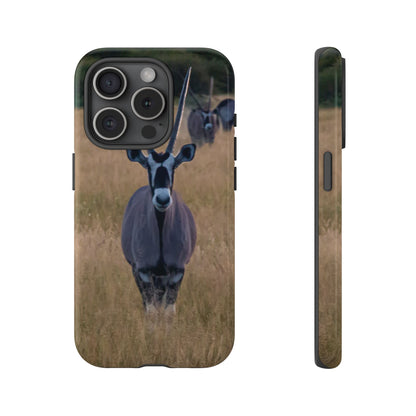 Gemsbok Oryx Tough Case iPhone 15 Pro Glossy
