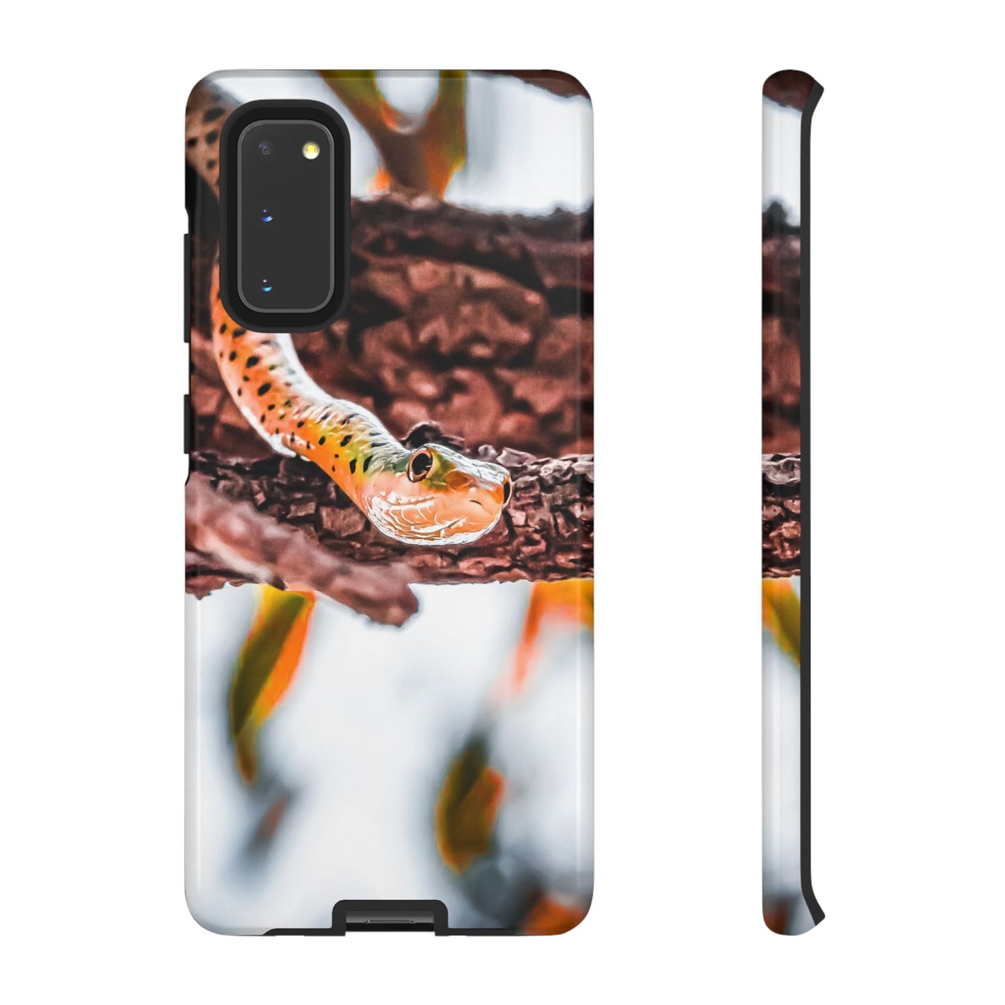 Spotted Bush Snake Phone Case Samsung Galaxy S20 Glossy