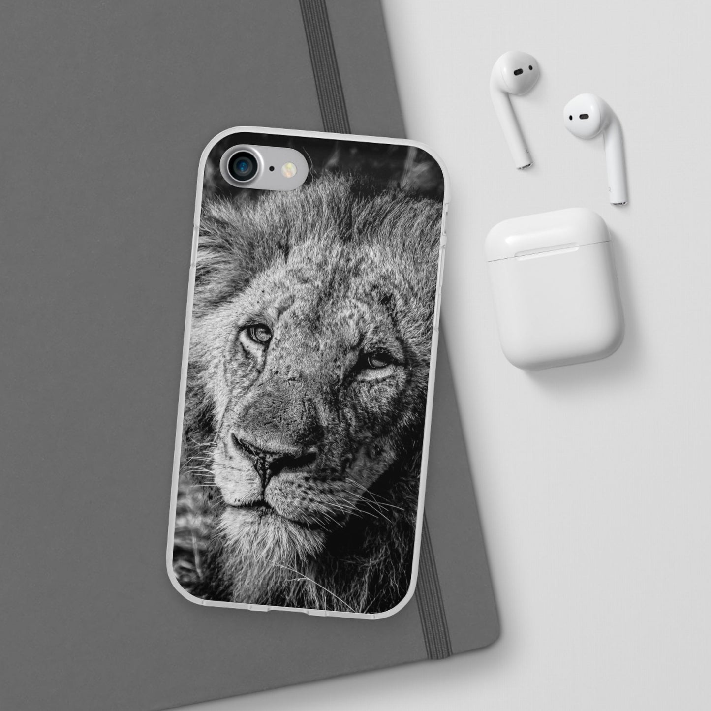 Flexi Cases - Old Lion B&W