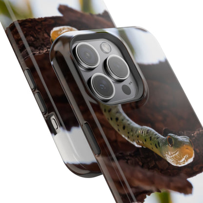 Magsafe® Compatible Tough Cases - Spotted Bush Snake