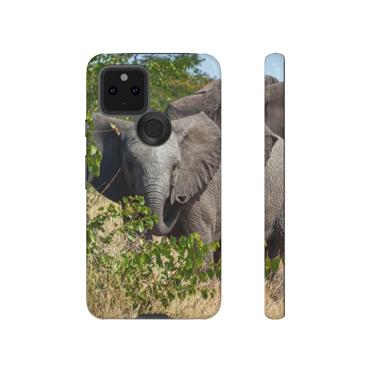 Tough Case - Young Elephant Google Pixel 5 5G Glossy