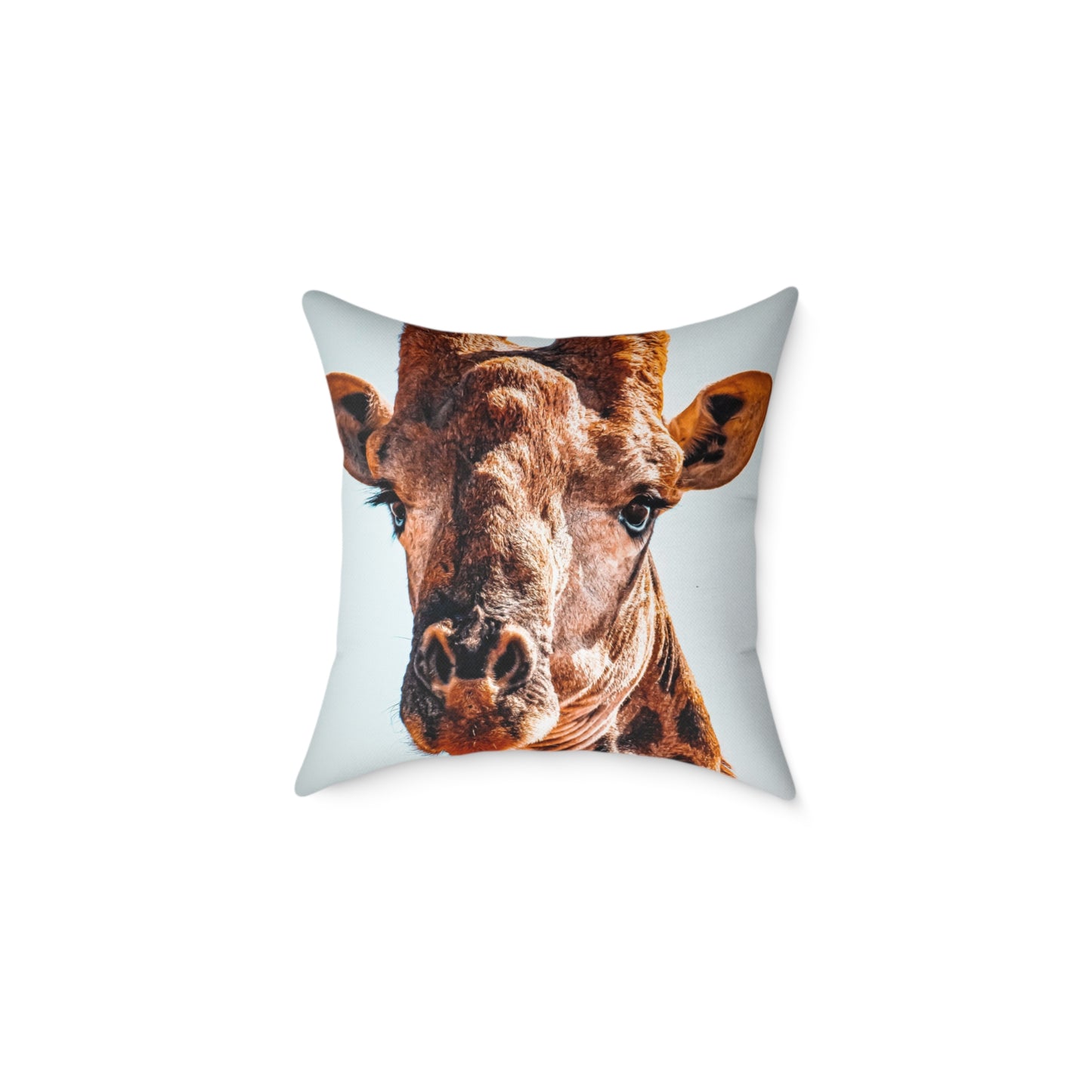 Giraffe Pillow 18" × 18"