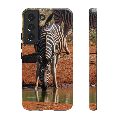 Tough Case - Zebra Drinking