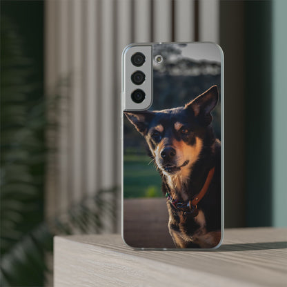 Kelpie Dog Flexi Case