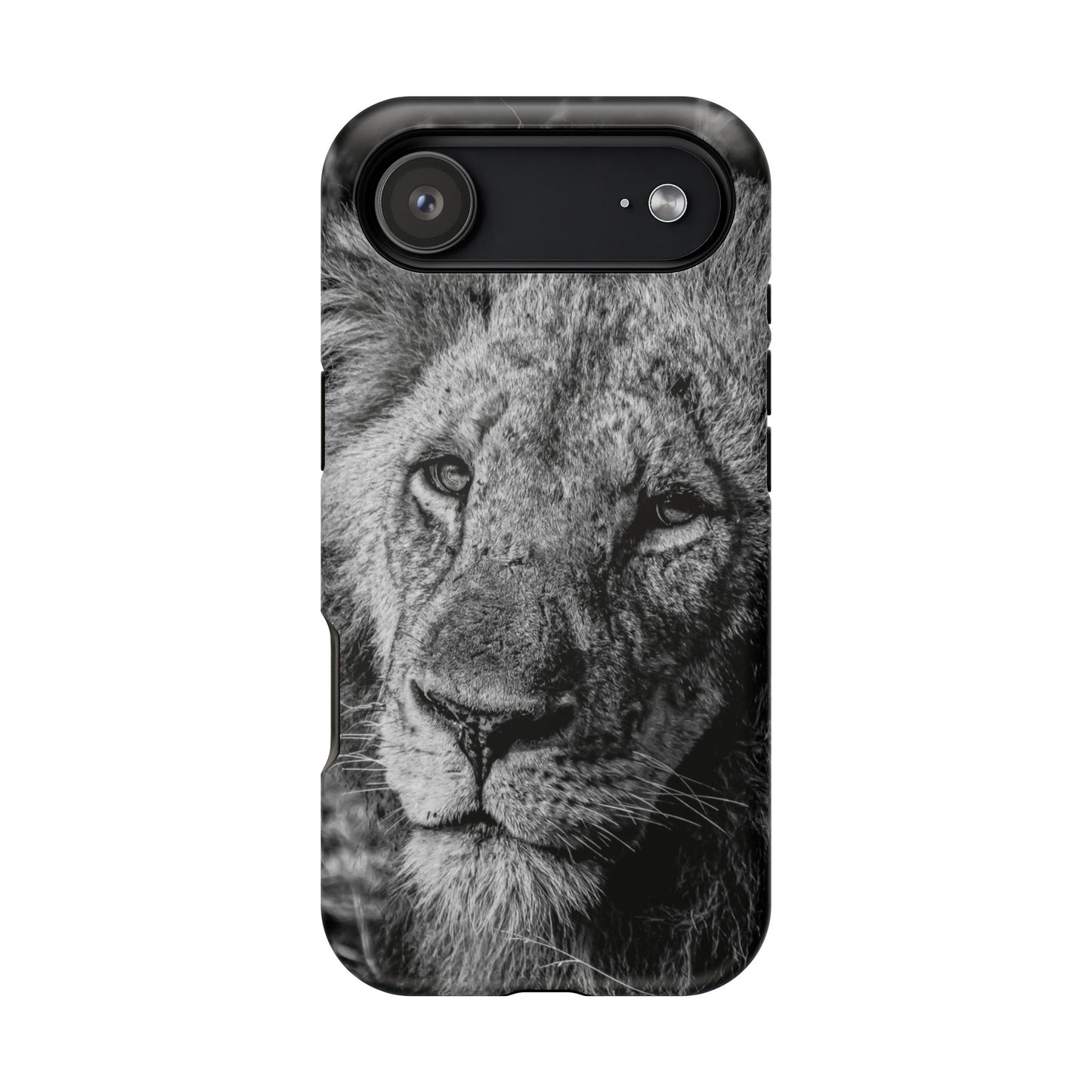 Magsafe® Compatible Tough Cases - Old Lion B&W iPhone 17 Air Matte